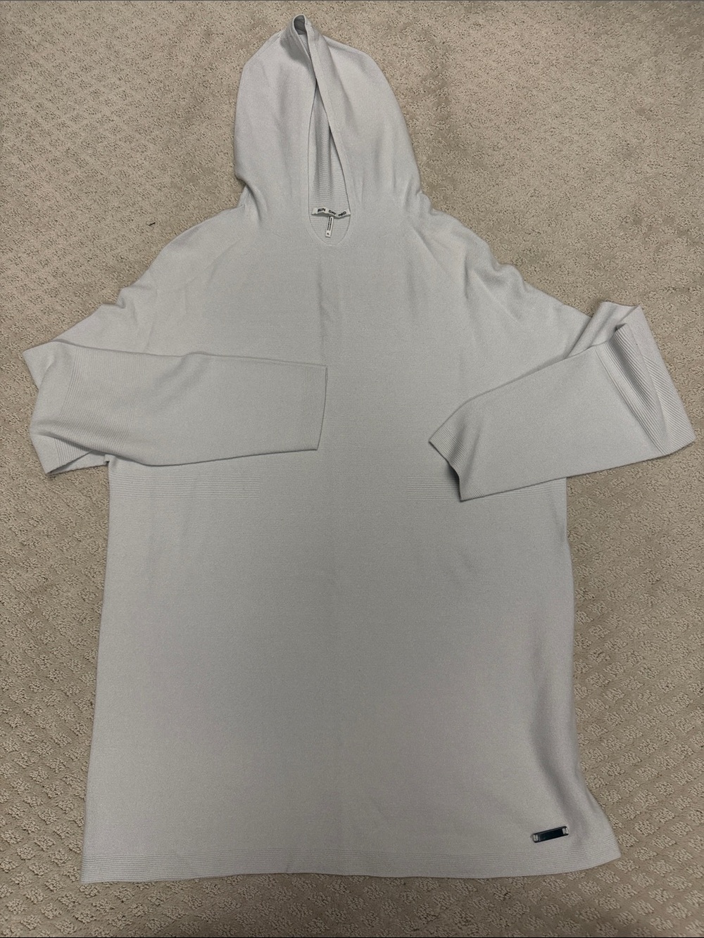 Men’s Sun Day Red Light Gray Hooded Knit Tunic